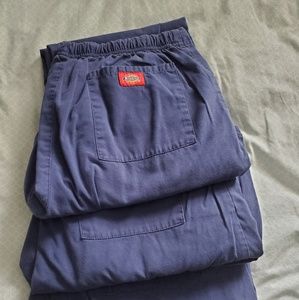 Dickies medium tall navy scrub pants